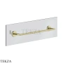 Gessi INGRANAGGIO Полотенцедержатель для крепления на стекло, 45 см 63926-710, Brass PVD