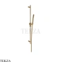Gessi Incastri Штанга в комплекте с душевой лейкой и шлангом 75042-726, бронза Brushed
