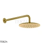 Gessi INCISO SHOWER Верхняя душевая лейка 30 с кронштейном 58248-716, Gold Br. PVD