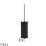 Gessi INCISO accessories Туалетный ершик настенный, черный 58520-031, хром глянец