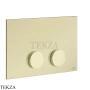 Gessi ANELLO Клавиша смыва для инсталляции Geberit omega 12 54627-710, Brass PVD