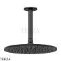 Gessi INCISO SHOWER Верхняя душевая лейка с кронштейном 58250-299, Black XL