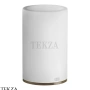 Gessi 316 ACCESSORIES Стакан для зубных щеток настольный, композит белый 54731-791, Deep Bronze Brushed PVD