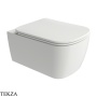 Flaminia Play унитаз подвесной чаша Gosilent слив торнадо PY118SLAT, белый Latte матовый