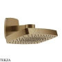 Gessi Jacqueline Верхняя регулируемая лейка с кронштейном 77150-791, бронза Deep