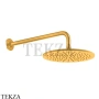 Gessi INCISO SHOWER Верхняя душевая лейка 30 с кронштейном 58248-246, Gold PVD