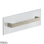 Gessi Rettangolo Полотенцедержатель для крепления на стекло, 45 см 20963-149, Finox Brushed Nickel