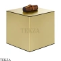 Gessi Jacqueline Ёмкость-шкатулка для хранения 77565-727, шампань Brushed
