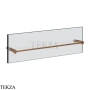 Gessi Ludovica Полотенцедержатель для крепления на стекло, 60 см 76515-708, медь Brushed