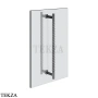 Gessi Pelle Tresse Полотенцедержатель для крепления на стекло, 60 см 78633-031, Хром глянец