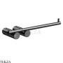 Gessi Incastri Держатель туалетной бумаги без крышки 75455-706, black хром глянец