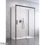 Radaway Idea S2 Боковая стенка 80 см, 10117080-01-01, черный матовый