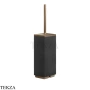 Gessi Rettangolo Ёршик напольный, композит черный 20844-761, Coffee Bronze Brushed PVD