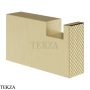 Gessi Inverso Diamantato Крючок для халата и полотенца 73621-727, Brushed Brass PVD