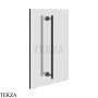 Gessi Ludovica Полотенцедержатель для крепления на стекло, 45 см 76632-707, black хром Brush