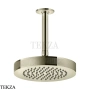 Gessi INCISO SHOWER Верхняя душевая лейка с кронштейном под размер 58188-720, Nickel PVD