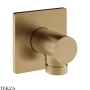 Gessi Incastri Вывод воды для душа 73069-726, бронза Brushed
