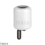 Gessi Goccia Стакан настенный, белая керамика 38007-707, Black Metal Br. PVD