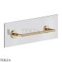 Gessi ANELLO Полотенцедержатель для крепления на стекло, 30 см 63824-735, Warm Bronze PVD