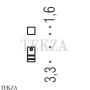 Colombo MiniQ Крючок для халата и полотенца CD127.CR, хром глянец