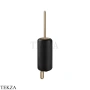 Gessi Goccia Туалетный ёршик настенный, черная керамика 38020-726, Warm Bronze Br. PVD