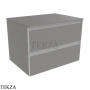 Flaminia Cubika модуль хранения подвесной 70×50×50 см, 2 ящика, серый Grey матовый
