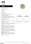 Gessi Jacqueline Ёмкость-шкатулка для хранения 77563-761, бронза Coffee