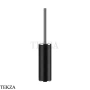Gessi Inciso-Origini-Venti20 accessories Туалетный ершик напольный, черный 58544-031, хром глянец