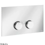 Gessi Incastri Клавиша смыва для инсталляции Viega prevista 75621-031, хром глянец