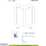 Radaway Torrenta PNJ Шторка на ванну одностворчатая 80 см, левая L, 1201101-101L, хром глянец