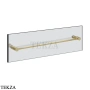 Gessi Pelle Tresse Полотенцедержатель для крепления на стекло, 60 см 78615-727, Brushed Brass PVD