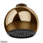 Gessi Haute Culture Shower Потолочная душевая лейка со светодиодной подсветкой 57422-845, бронза Dark Brush