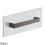 Gessi Rettangolo Полотенцедержатель для крепления на стекло, 30 см 20961-707, Black Metal Brushed PVD