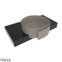 Flaminia Roll раковина полувстраиваемая 44×44×17 см, серый Cenere матовый