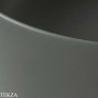 ArtCeram Whisky раковина накладная круглая The.Saniglaze с 1 отверстием WHL001 15 34, Grey Olive матовый