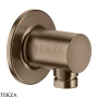 Gessi INCISO SHOWER Вывод воды для душевой лейки 58169-761, Coffee Bronze Br. PVD
