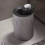 Keuco PLAN Ведро для мусора 5 л с крышкой 04989010037, хром-черный