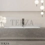 SALINI CASCATA Ванна встраиваемая 170х75 из композита S-Sense 104113G, белый глянец