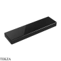 Flaminia Brick Slim полка настенная керамическая 54×14×5 см, чёрный Nero глянец