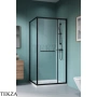Radaway Alienta SD II Душевая кабина прямоугольная раздвижная 100х80 см, 10192180-54-01, черный матовый