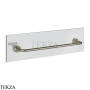Gessi VENTI20 Полотенцедержатель для крепления на стекло, 45 см 65513-149, Finox Brushed Nickel