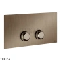 Gessi VENTI20 Клавиша смыва для инсталляции Viega Prevista 54661-761, Coffee Bronze Br. PVD