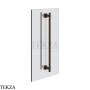 Gessi Jacqueline Полотенцедержатель для крепления на стекло, 60 см 77737-845, бронза Dark Brush