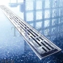 TECEdrainline basic 100 Решетка из нержавеющей стали 601010, сталь полированная