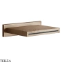 Gessi CASCATA Каскадный излив настенный 20293-708, Copper Brushed PVD