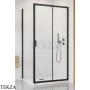Radaway Alienta DWJ+S Душевая дверь 110 см, 10260110-54-01, черный матовый
