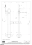 Gessi Jacqueline Смеситель для ванны напольный, с гарнитуром 77228-299, черный матовый