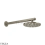 Gessi Goccia Верхняя лейка с кронштейном D20 см 33655-149, Finox Br. Nickel