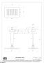 Gessi Rettangolo shower Верхний душ с потолочным кронштейном 20151-716, Gold Br. PVD