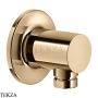 Gessi INCISO SHOWER Вывод воды для душевой лейки 58169-735, Warm Bronze PVD